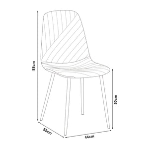 Étkezőgarnitúra Hemnes 4 személyes kerek asztallappal világosbarna [en.casa]