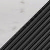 Éjjeliszekrény-szett Olvehok 2db fekete/márvány hatású, fehér [en.casa]