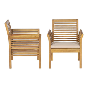 4 részes akácfa kerti bútor szett Candela [casa.pro]