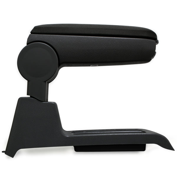 [pro.tec] Márkaspecifikus kartámasz / könyöklő autóba - Volkswagen Polo 9N / 9N2 / 9N3 modellhez - szövet - fekete