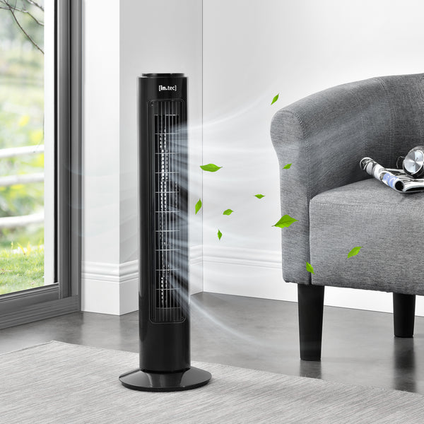 Oszlopventilátor ABVF-1807 csendes működés 50W [in.tec]