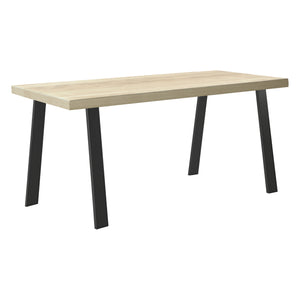 Asztalláb ACTL-3804 acél 2 darabos szett  55 - 70 x 72 cm  fekete  [en.casa] 