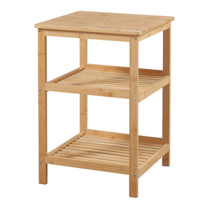 Bambusz állópolc 3 polccal Ikerasak [en.casa] 