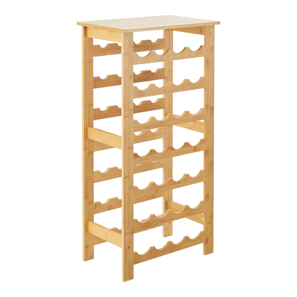 Bortartó Áänekoski 94x47x29 cm bambusz natúr [en.casa] - premiumXL