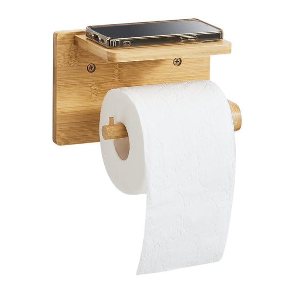 WC-papír tartó Vallentuna Bambusz [en.casa]