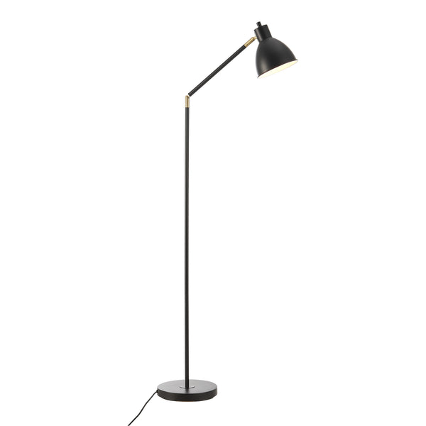 Állólámpa Stockport 139cm fekete/arany [lux.pro]
