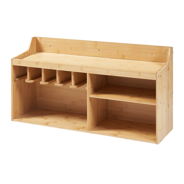 Szerszámrendszerező Gjemnes 86x25x45 cm bambusz [en.casa]