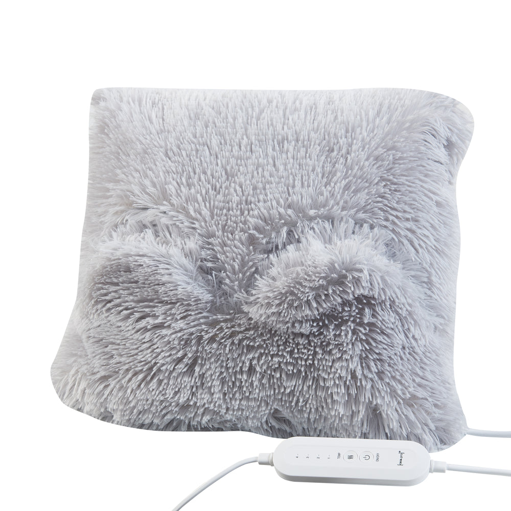 Elektromos melegítő párna Capurso 100W 40x40cm szürke [en.casa]