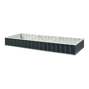 Magaságyás Albrandswaard 258x90x30 cm antracit [en.casa]