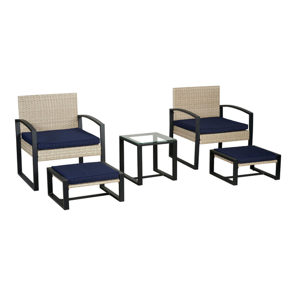 Kerti bútor-szett Calvello 5 részes [casa.pro]