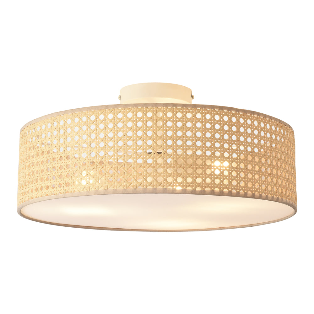 Mennyezeti lámpa Ascot rattan hatás [lux.pro] - premiumXL