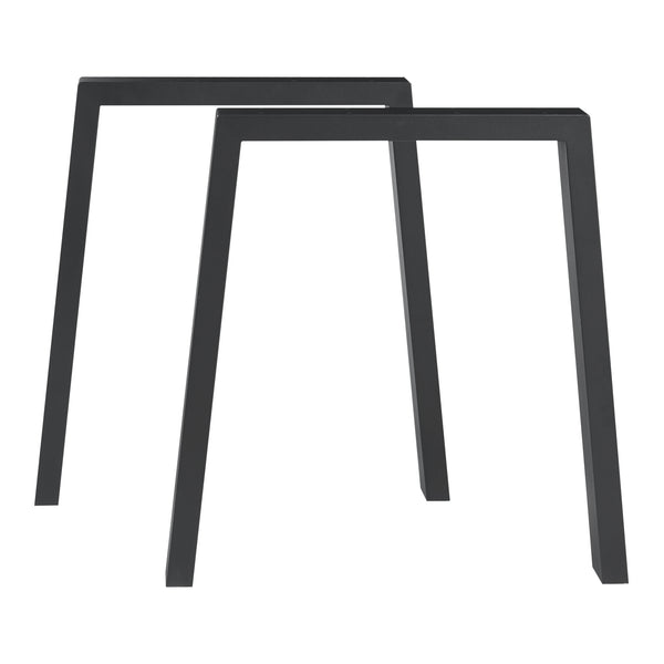 Asztalváz 2db-os szett Kraftisried 72x70cm fekete [en.casa]