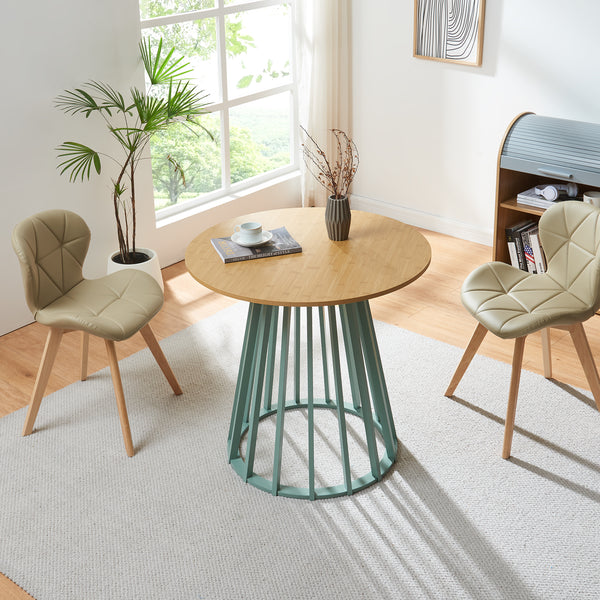 Étkezőasztal Lensuu 76x Ø80 cm [en.casa]