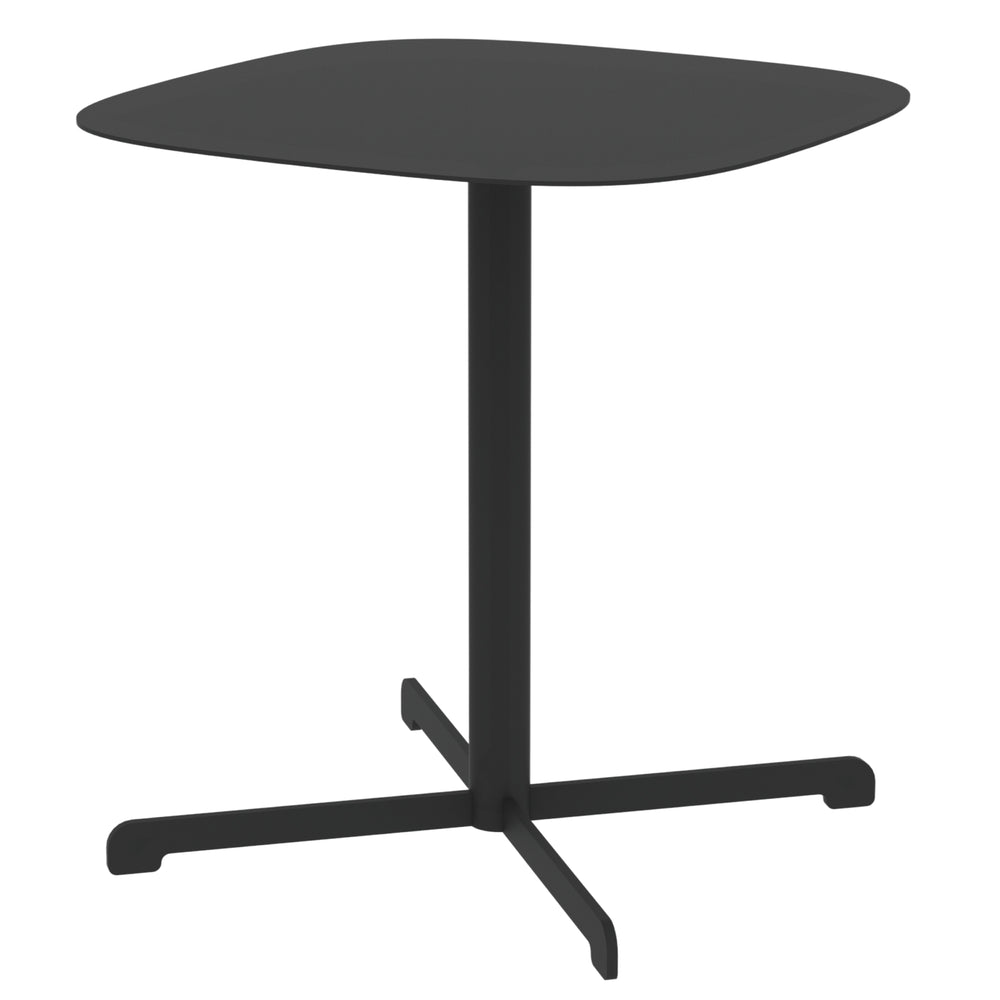 Kisasztal Foggia 43x40x40 cm acél antracitszürke [casa.pro]