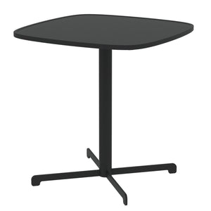Kültéri bisztróasztal Foggia 75x70x70 cm acél antracitszürke [casa.pro]