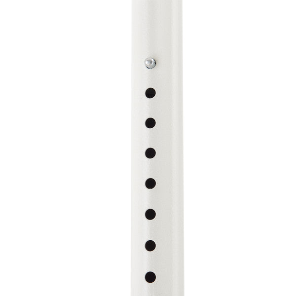 [en.casa]® Teleszkópos ruhaakasztó 110 - 305 cm állítható fogas fehér garderób ruhaállvány