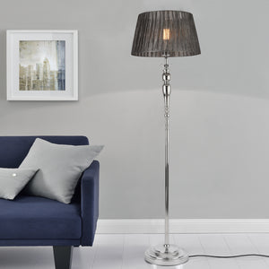 Állólámpa Lingen 151 cm magas 1x E27 króm [lux.pro]