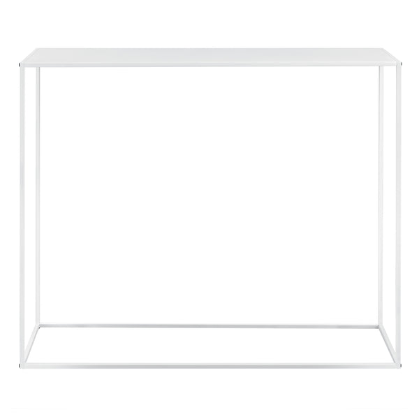 Konzolasztal ABRM-2207 falra szerelhető fehér [en.casa]