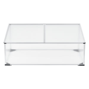Hidegágy ACNI-14006 alumínium/polikarbonát 100 x 60 cm [en.casa] 
