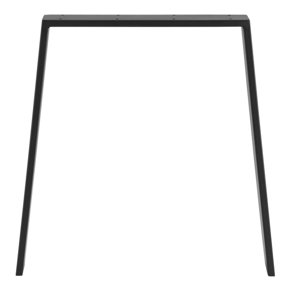 Asztalláb ACTL-3804 acél 2 darabos szett  55 - 70 x 72 cm  fekete  [en.casa] 