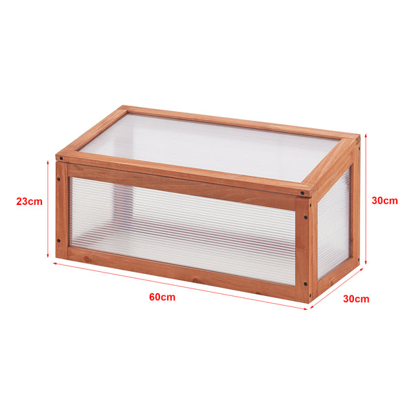 Melegágy Laarbeek 60 x 30 cm polikarbonát [casa.pro]