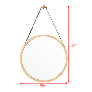 Fürdőszobai falitükör Bykle (Ø): 35 cm [en.casa] 