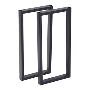 Asztalláb Møldrup 56x27cm fekete [en.casa]