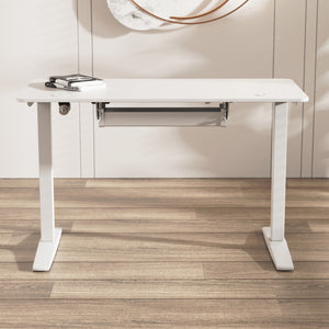 Asztali kábelrendező Skegness 55x18x12 cm fehér [pro.tec]