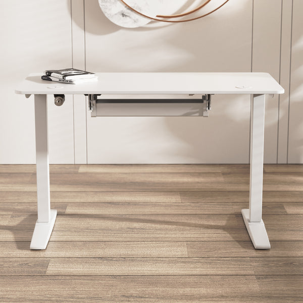 Asztali kábelrendező Skegness 55x18x12 cm fehér [pro.tec]