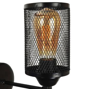 Kenilworth fali lámpa fekete 1 x E27 [lux.pro]