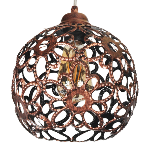 Függeszték Epworth rézszínű 1 x E27 [lux.pro]