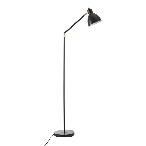 Állólámpa Stockport 139cm fekete/arany [lux.pro]