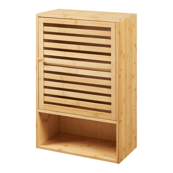 Fürdőszobai faliszekrény Gjesdal 60x40x20 cm bambusz [en.casa]