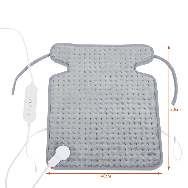 Méretrajz Elektromos melegítő párna Calvera 80W 50x40cm szürke [en.casa]