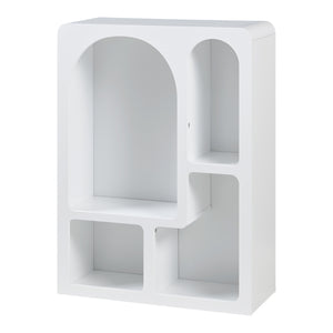 Állópolc Vågå 80x60x24 cm fehér [en.casa]