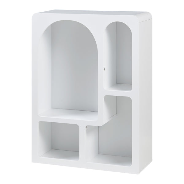 Állópolc Vågå 80x60x24 cm fehér [en.casa]