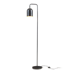 Állólámpa Barnard fém 159 cm fekete [lux.pro]