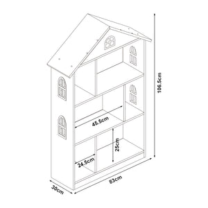 Gyerekpolc Vipsali 107x83x30 cm [en.casa]