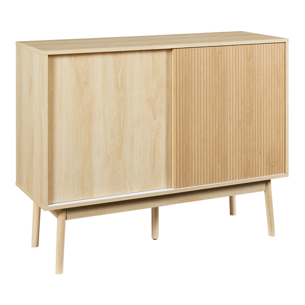 Komód Landskrona 115x40x90 cm tölgyfa hatású [en.casa]