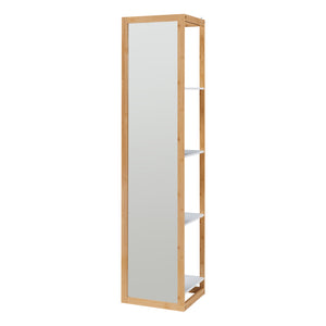 Tükrös polc As 170x40x35 cm bambusz [en.casa]