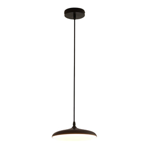 Függőlámpa Oupilu beépített LED fém 120x25x25 cm fekete/fehér [lux.pro]