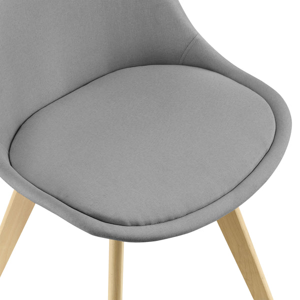 Étkezőszék Frederikstad 2 darabos szett párnázott szék bükkfa lábak 81 x 42 x 48 cm több színben [en.casa]® 