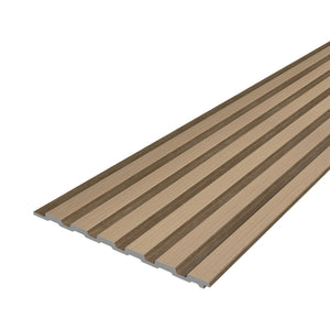 Borger 3D fali panel szett - Vízálló polisztirol lamellás burkolat (195x30 cm) [NEU.HOLZ]