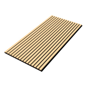Vang akusztikus falpanel szett (4 db-os készlet) - 3D lamellás falburkolat [NEU.HOLZ]