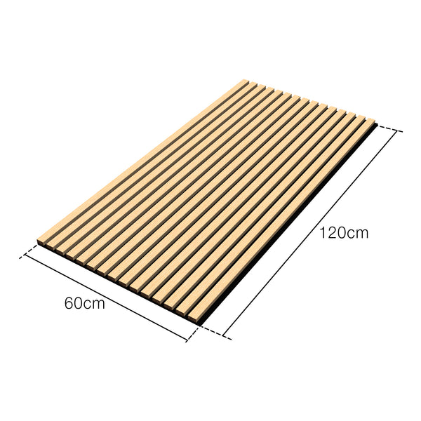 Vang akusztikus falpanel szett (4 db-os készlet) - 3D lamellás falburkolat [NEU.HOLZ]