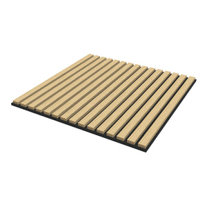 Vang akusztikus fa falpanel szett - 60x60 cm-es lamellás falburkolat [NEU.HOLZ]