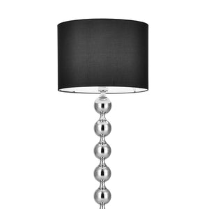 Állólámpa Dallas nappali megvilágítás design lámpa 155 x ø 48 cm fekete [lux.pro]