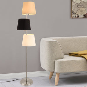 Állólámpa Braga 149 cm x ø 26 cm 3 x E14 cm többszínű [lux.pro]