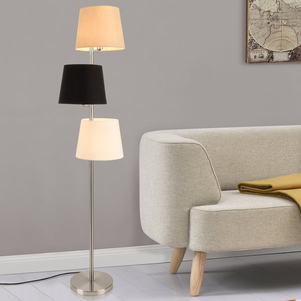 Állólámpa Braga 149 cm x ø 26 cm 3 x E14 cm többszínű [lux.pro]