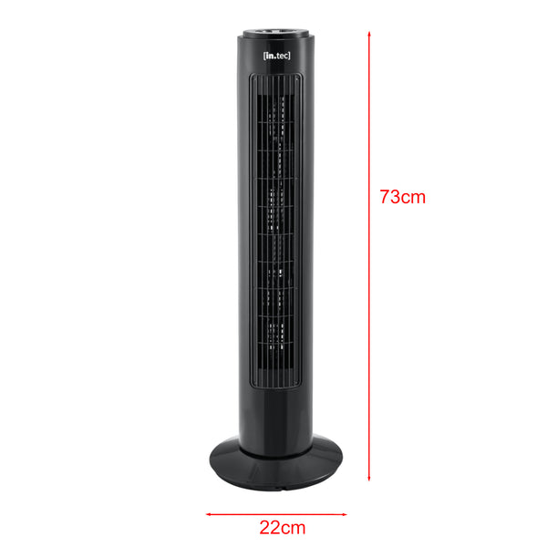 Oszlopventilátor ABVF-1807 csendes működés 50W [in.tec]